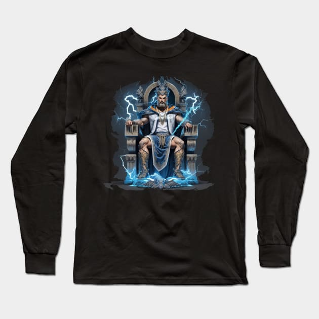 Zeus god Long Sleeve T-Shirt by godzilla